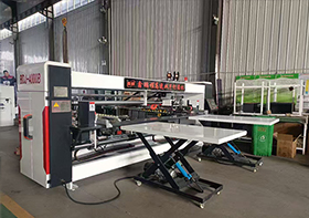 半自动双片钉箱机客户案例